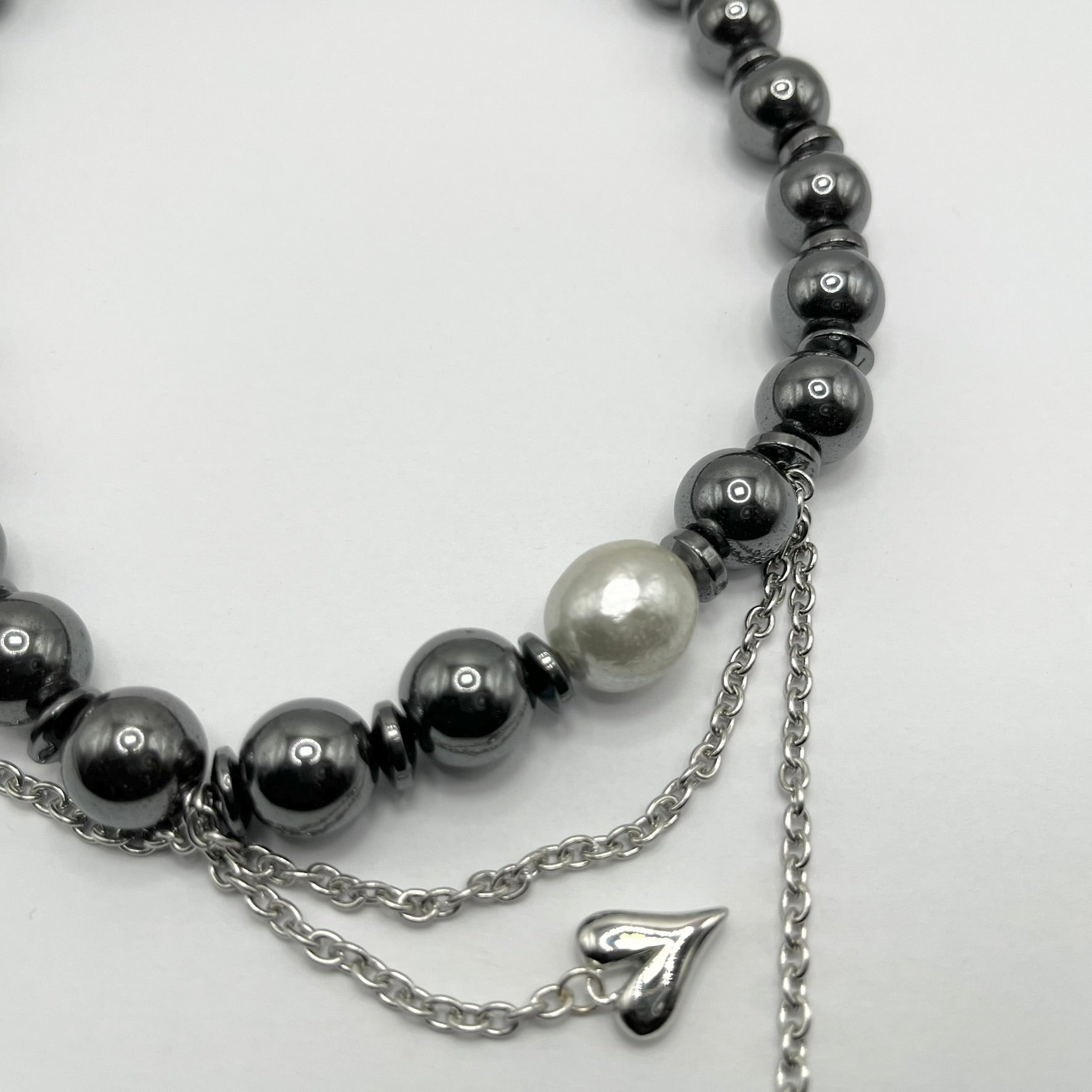 Choker Kule z Perłą