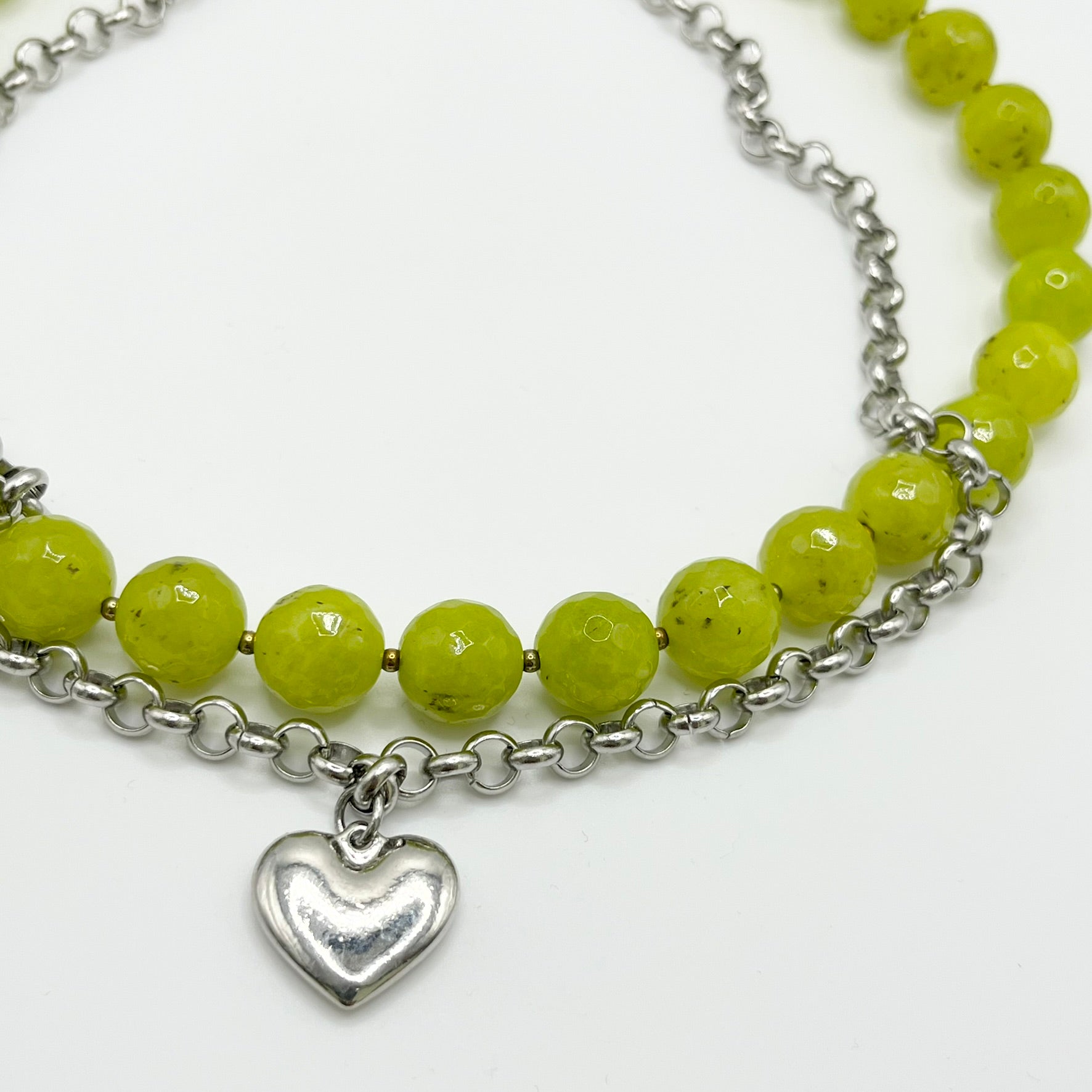 Choker Zielony Jadeitek