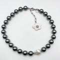 Choker Perłowa Pistacja