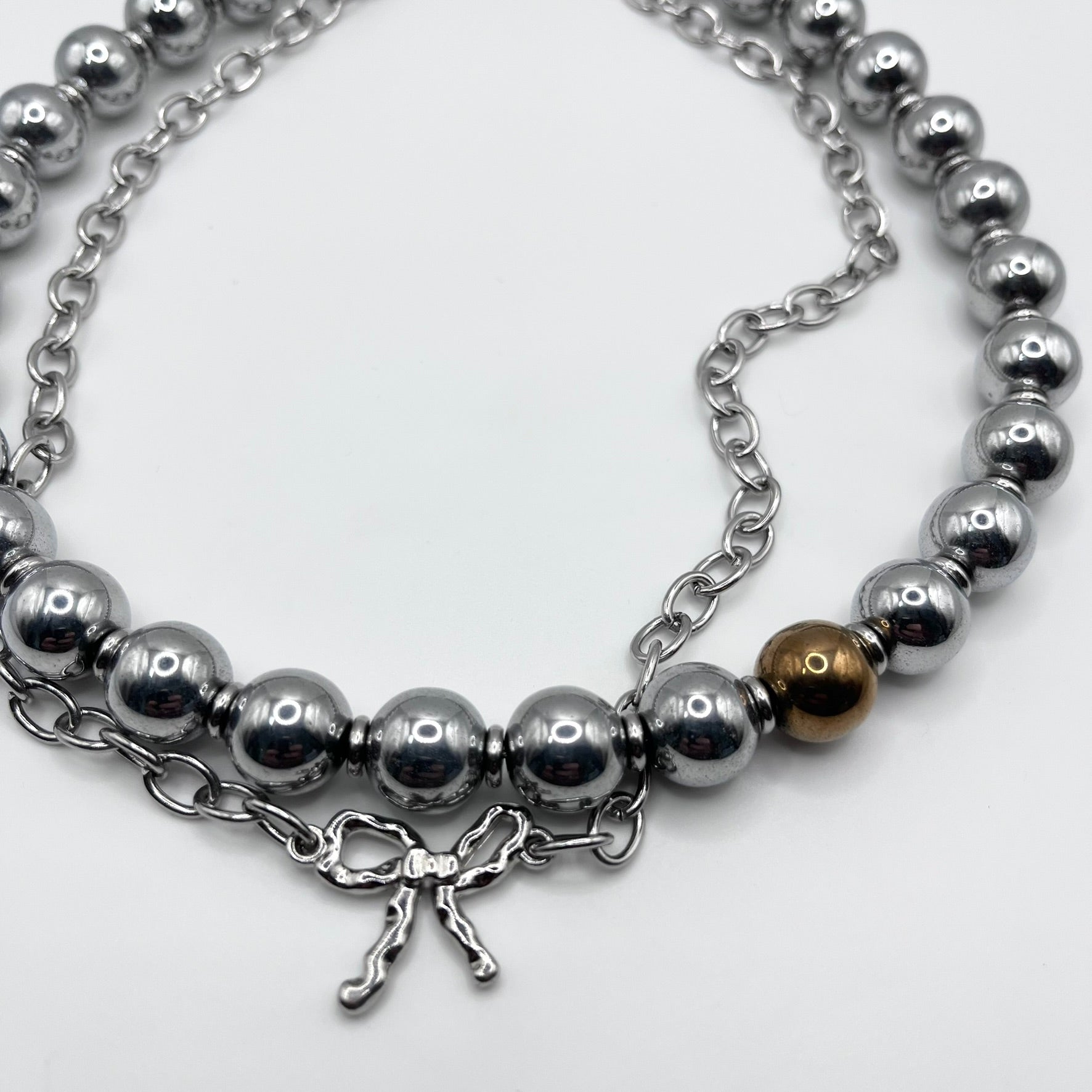 Choker Srebrna Kula