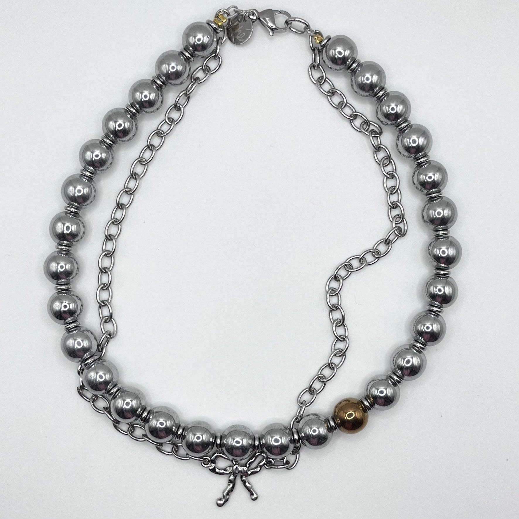Choker Srebrna Kula
