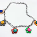 Choker Kwiatki Mini Glinka