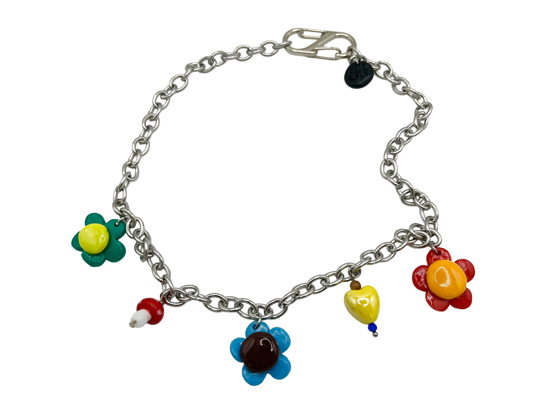 Choker Kwiatki Mini Glinka